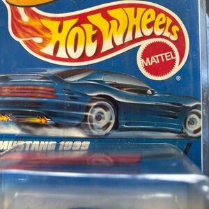 Blue Mustang 1999 Toy Car